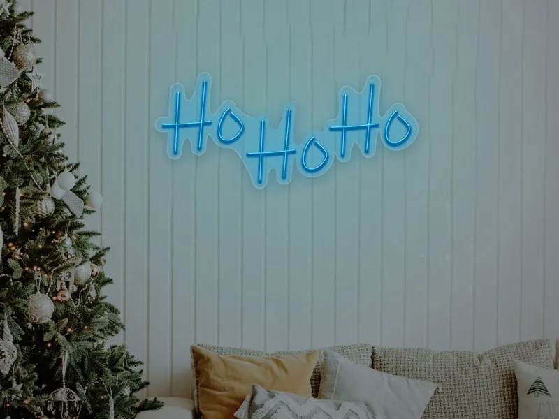 Ho Ho Ho - Insegne al neon a LED