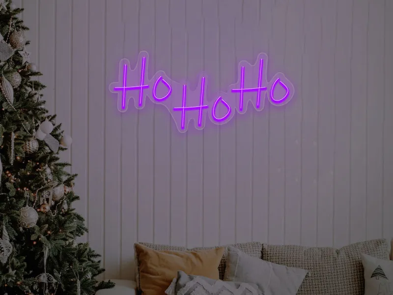 Ho Ho Ho - Insegne al neon a LED