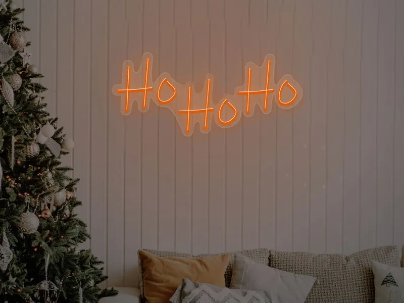 Ho Ho Ho - Insegne al neon a LED