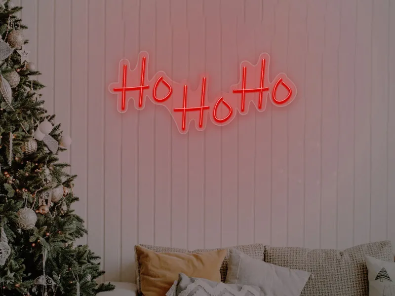 Ho Ho Ho - Insegne al neon a LED