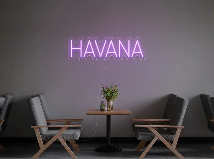 Havana - Insegne al neon a LED