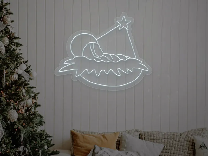 Gesù Bambino - Insegne al neon a LED