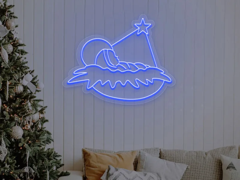 Gesù Bambino - Insegne al neon a LED