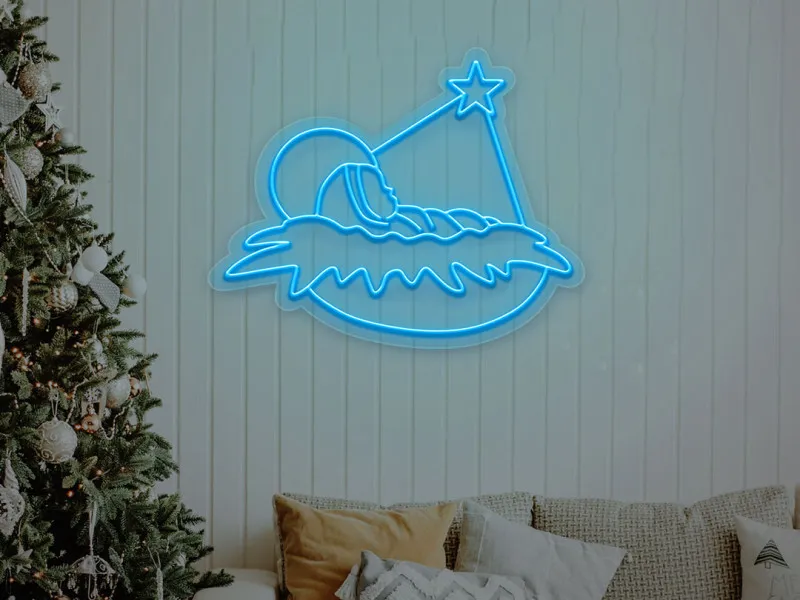 Gesù Bambino - Insegne al neon a LED