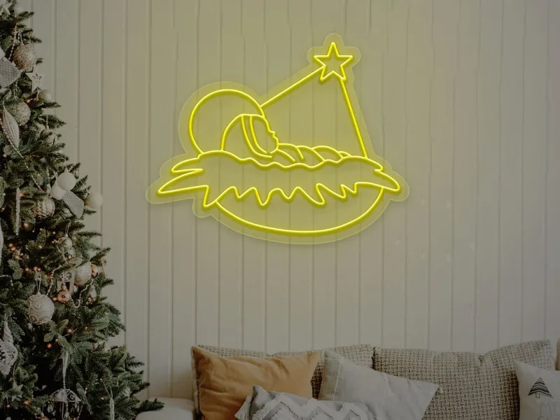Gesù Bambino - Insegne al neon a LED