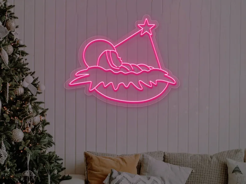 Gesù Bambino - Insegne al neon a LED