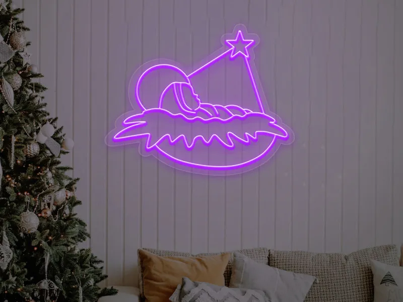 Gesù Bambino - Insegne al neon a LED