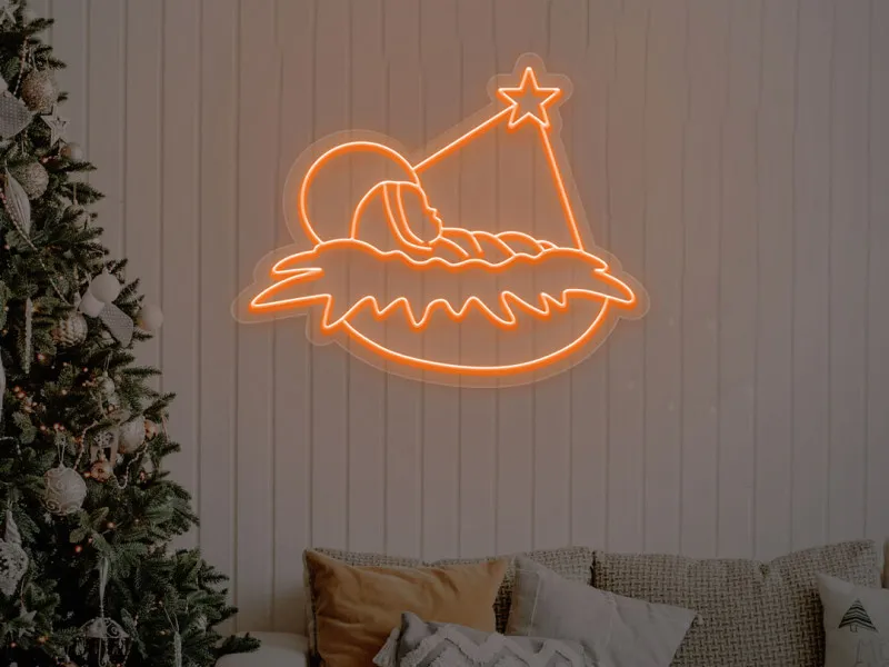 Gesù Bambino - Insegne al neon a LED