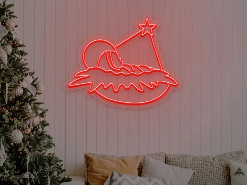Gesù Bambino - Insegne al neon a LED