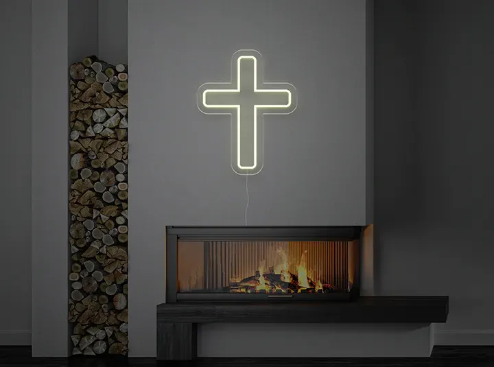 Croce - Insegne al neon a LED