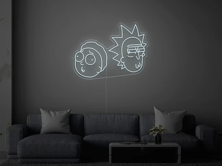 Rick & Morty - Insegne al neon a LED