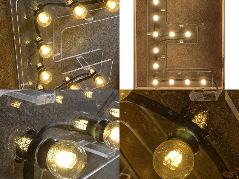 Litere Volumetrice Luminoase din Plexiglass 1.6M