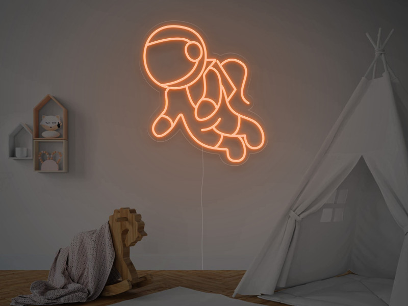 Astronaut - Semn Luminos LED Neon