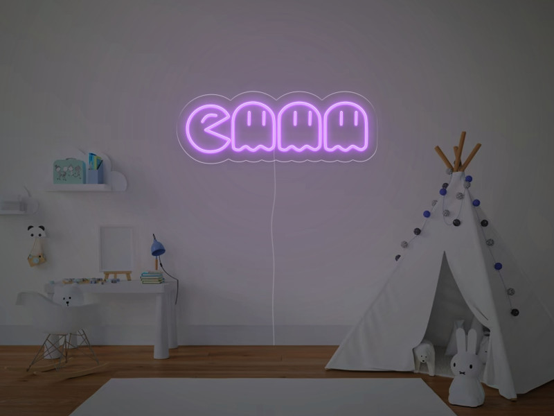 Pac-Man - Semn Luminos LED Neon