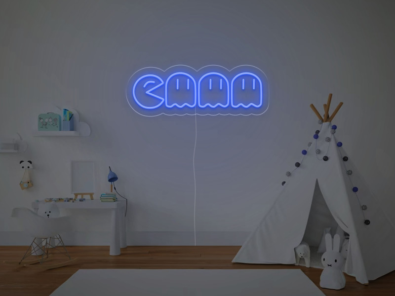 Pac-Man - Semn Luminos LED Neon