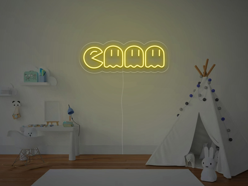 Pac-Man - Semn Luminos LED Neon