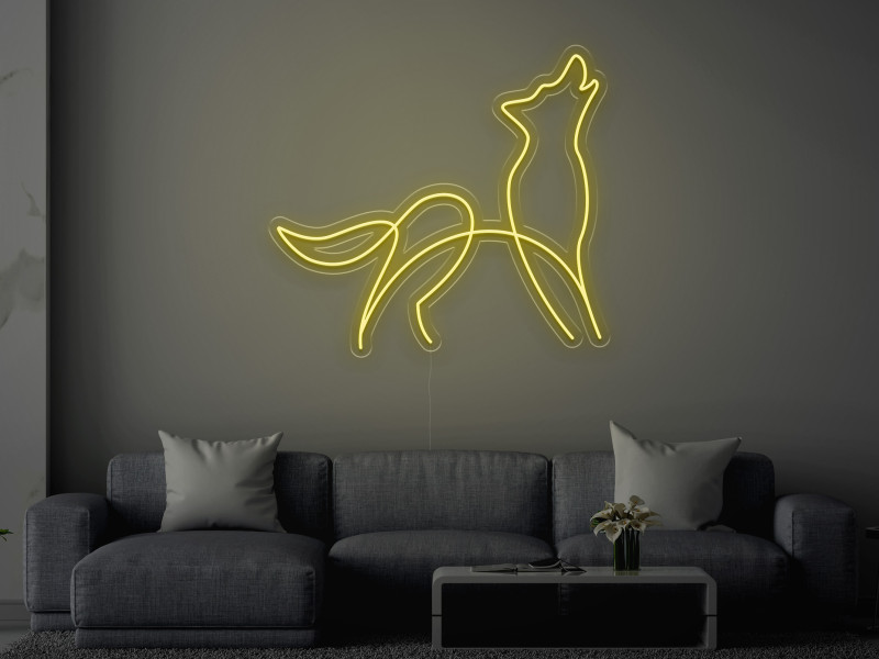 Wolf - Semn Luminos LED Neon
