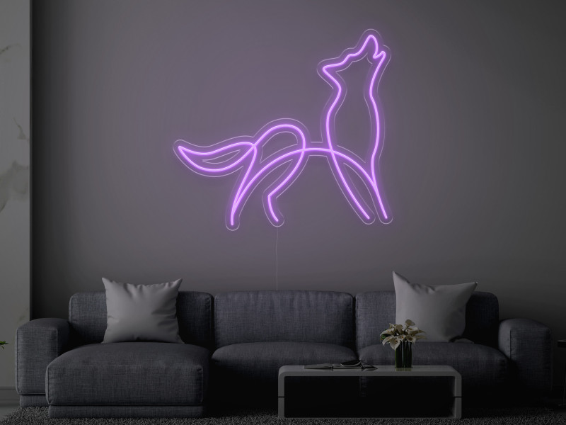 Wolf - Semn Luminos LED Neon