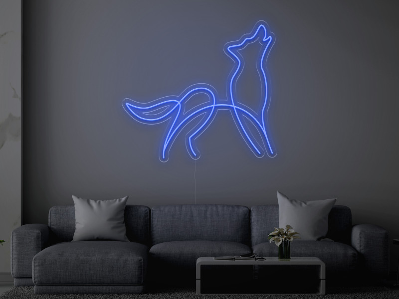 Wolf - Semn Luminos LED Neon