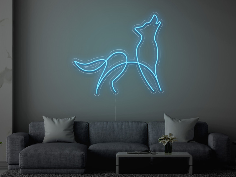 Wolf - Semn Luminos LED Neon