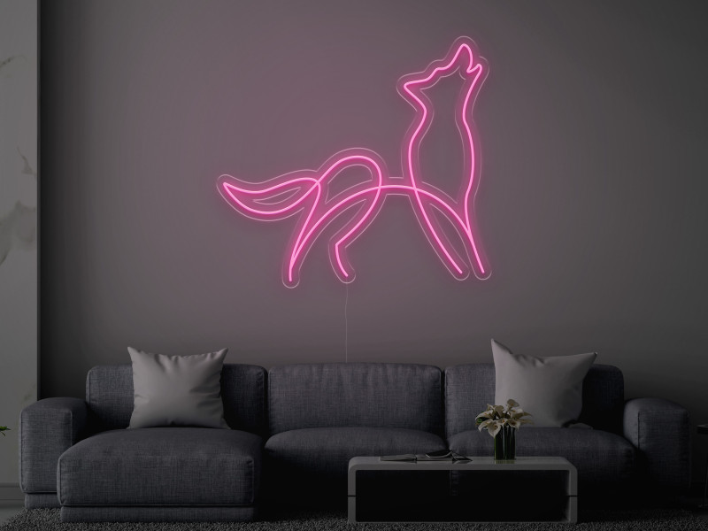 Wolf - Semn Luminos LED Neon