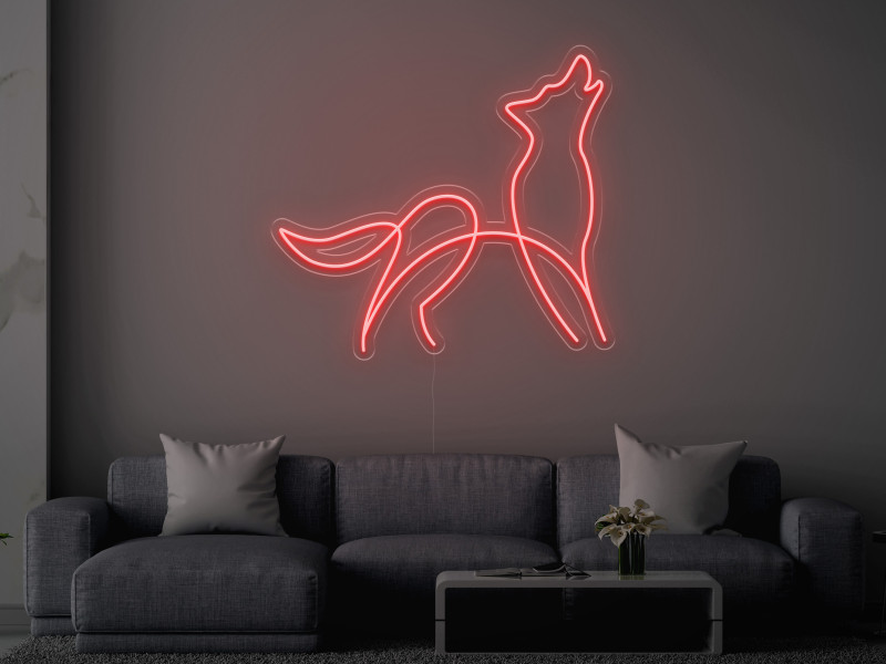 Wolf - Semn Luminos LED Neon