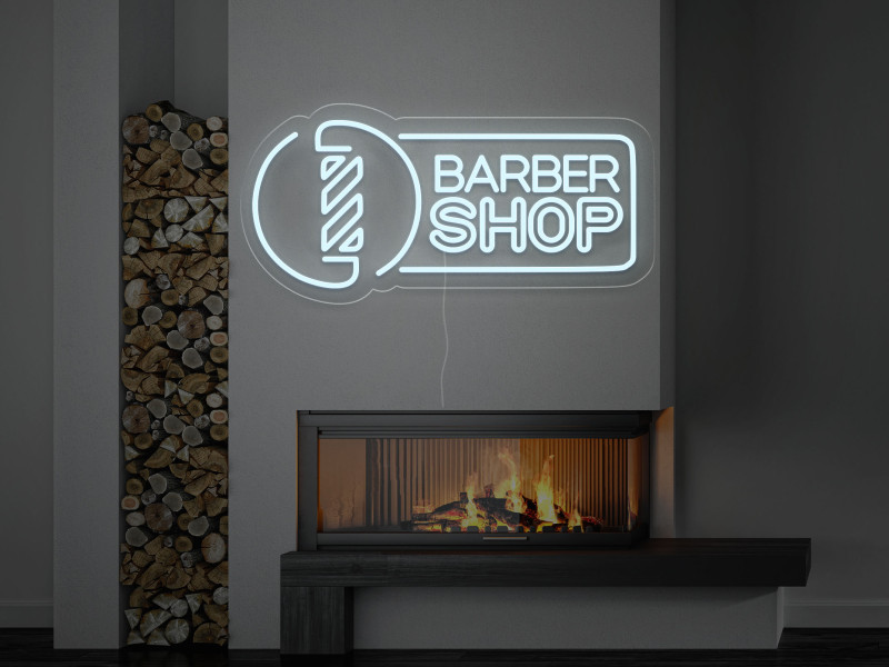 Barber Shop - Semn Luminos LED Neon