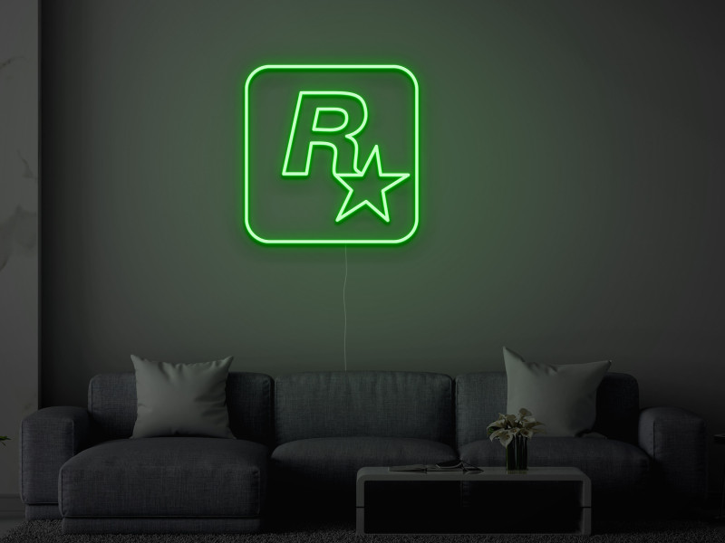 Rockstar - Semn Luminos LED Neon