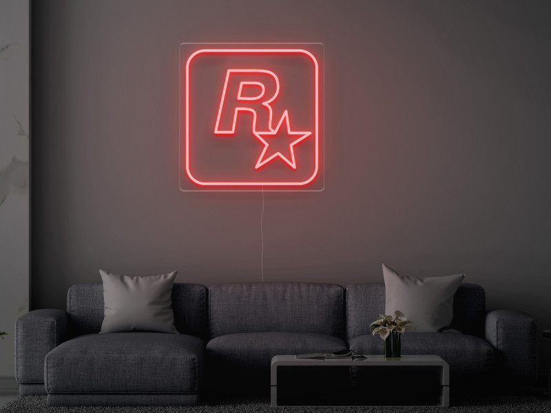 Rockstar - Semn Luminos LED Neon