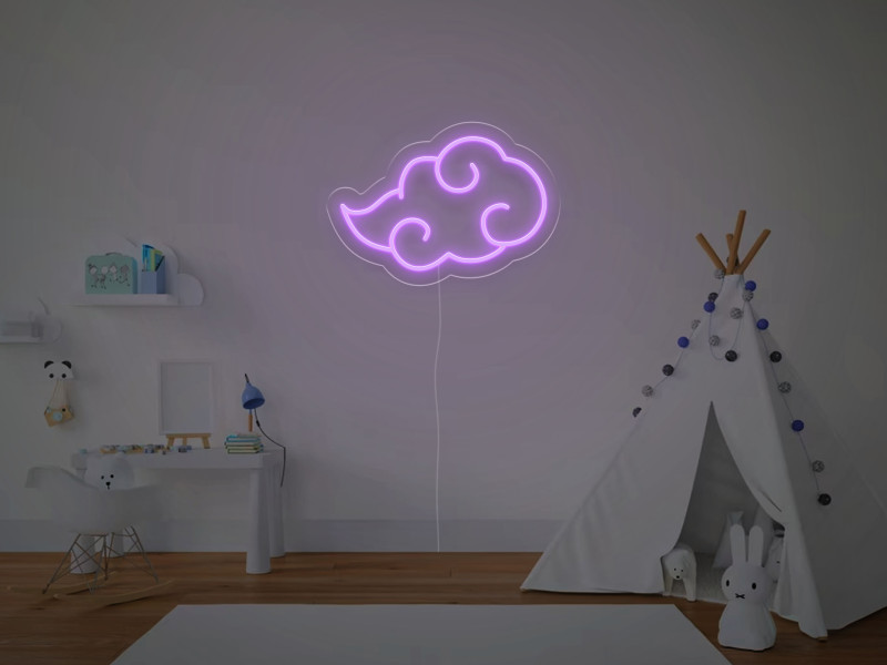 Akatsuki Cloud - Semn Luminos LED Neon