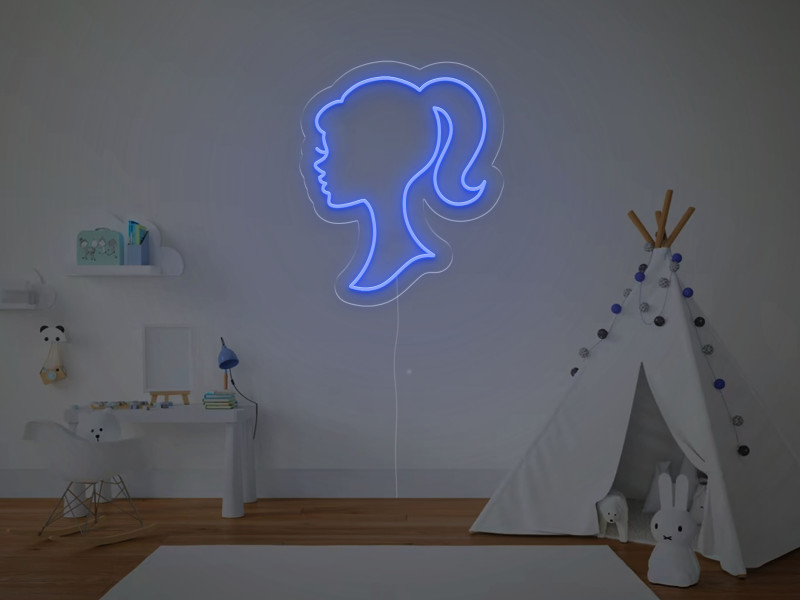 Barbie - Semn Luminos LED Neon